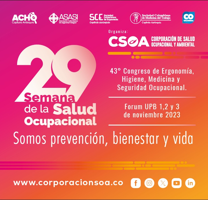 Featured 29a Semana de la salud ocupacional